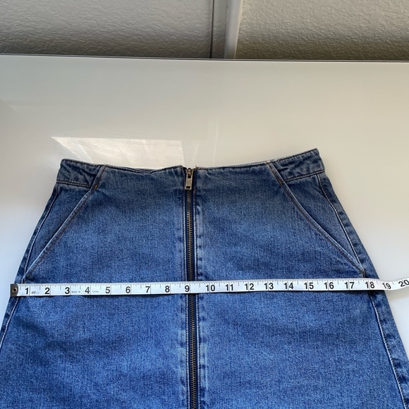 Zara Denim Jean Trafaluc Denim Skirt - Picture 5 of 9
